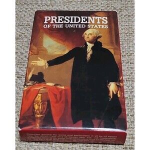 Fax-Pax Presidents of the United States Flash Cards - Complete Set with Box 1-40